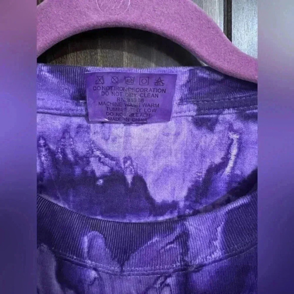 Tie Dye ‘Jamaica’ Oversized Tee/ Swim Cover Up/ Night Shirt. Size: XL - Picture 10 of 13